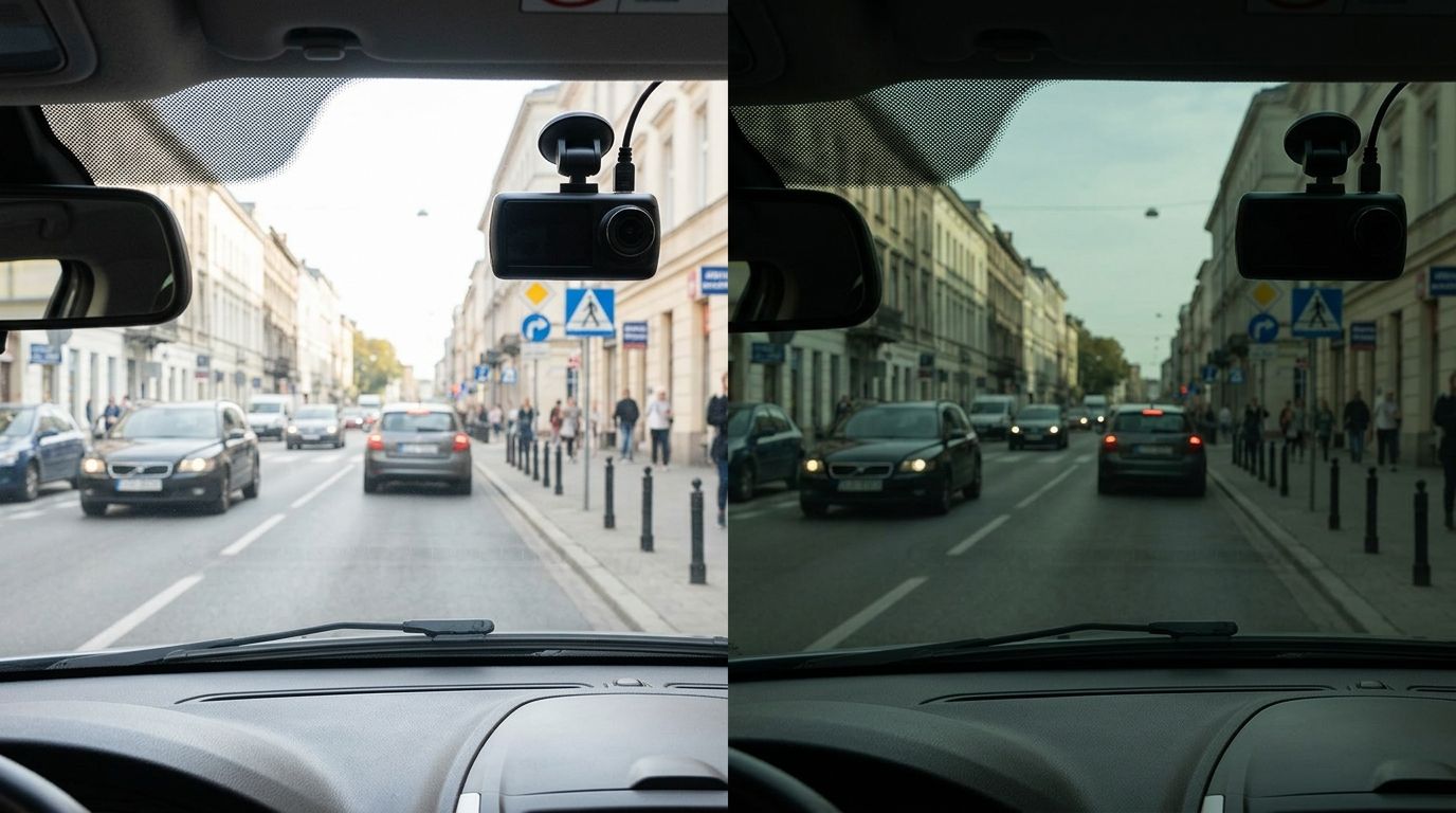 Jak folia przyciemniająca wpływa na jakość nagrań z kamery?