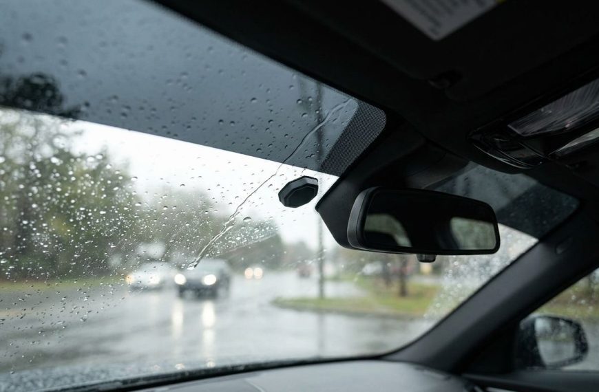 Folia przyciemniająca a czujniki deszczu – czy to problem?